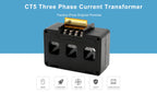 CT5 Three Phase Current Transformer 50/5A 100/5A 200/5A 300/5A 3 IN 1 AC Sensor CT Working with CM1 MCCB