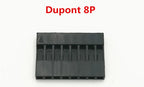 50pcs 2.54mm Dupont Connector Male/Female Pin Way Cable Plug 2/3/4/5 Pin Electrical Pin Jumper Header Housing Wire Connector Kit