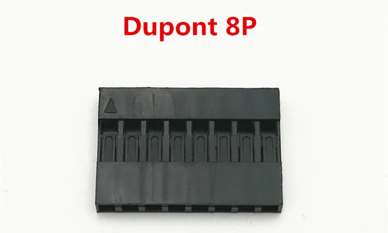 50pcs 2.54mm Dupont Connector Male/Female Pin Way Cable Plug 2/3/4/5 Pin Electrical Pin Jumper Header Housing Wire Connector Kit