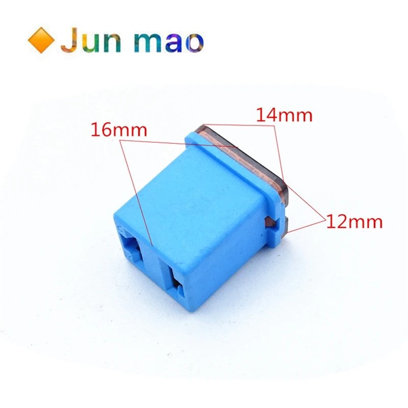 2pcs Mini Square Fuse 20A 30A 40A 50A 60A Set Automotive Car Fuse with Plastic Box Assortment Auto Fuse