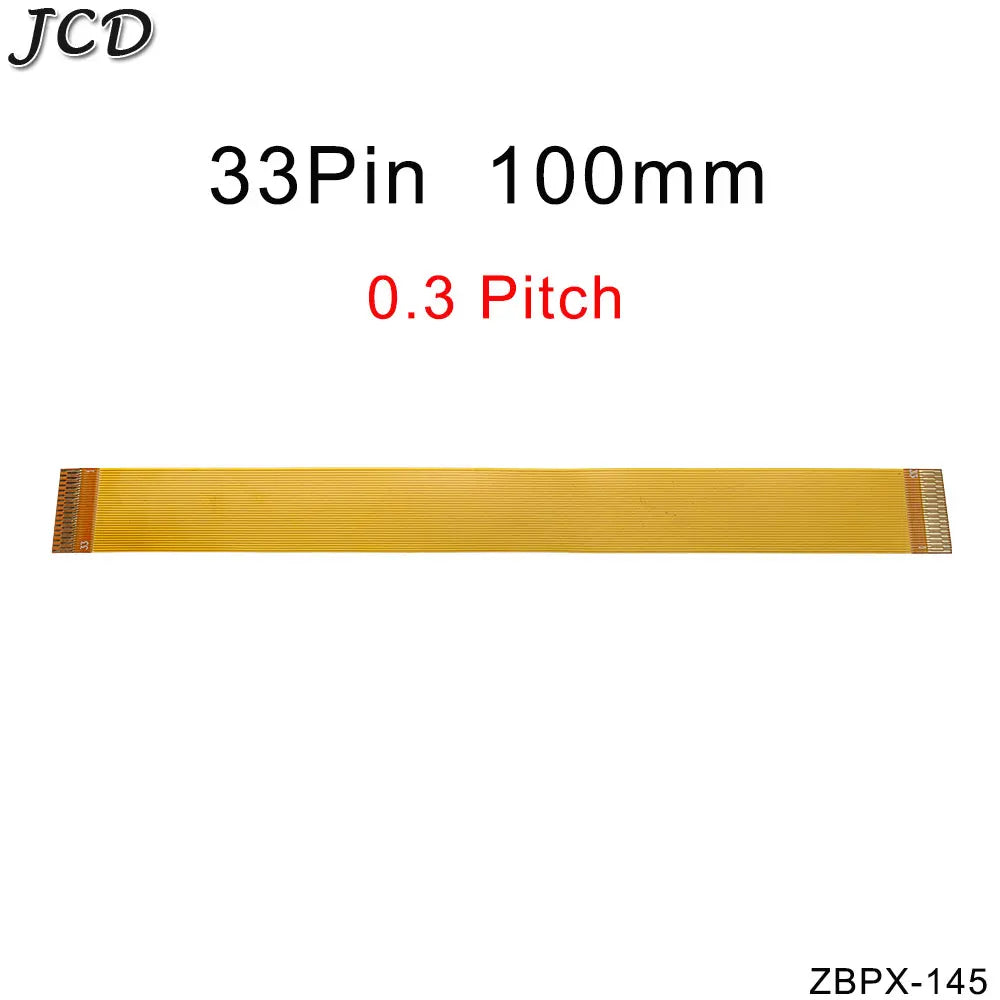 JCD 0.3 mm Pitch 13 21 23 25 27 21 33 39 45 51 Pin FFC FPC Flexible Flat Cable Forward Direction  FPC Connector cable