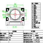OV5647 Camera Module for Raspberry Pi 3B 4B 3B+ Adjustable Focus 120 130 200 160 Degree 3.6MM HD 5 Million Pixel Night Vision
