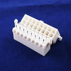 5 50pcs Pitch 4.14 mm PCB Male Header 2 3 4 6 8 9 10 12 15 16 Pin 0.163' Straight Through Hole Cross Mini Universal Mate-N-Lok
