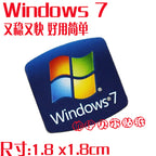 Sticker original tenth generation cpu 10th generation i3 i5 i7 i9 label hire small gold label notebook decoration