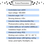 110V 220V Mini PIR Sensor Detector Smart Switch  LED PIR Infrared Motion Sensor Detection Automatic Sensor Light Switch