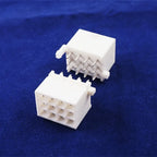 5 50pcs Pitch 4.14 mm PCB Male Header 2 3 4 6 8 9 10 12 15 16 Pin 0.163' Straight Through Hole Cross Mini Universal Mate-N-Lok