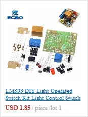 EGBO 1N4007 Bridge Rectifier AC to DC Converter Full Wave Rectifier Board Module DIY KIT