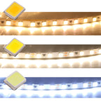 5M LED Strip Light DC 12V 24V 2835 Flexible Ribbon Diode Light 60/120/240/480 LED Stripe Warm Natural Cold White Luces Led Tape