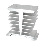Slim Solid State Relay 10A 25A 40A Dc control Ac/ Ac control Ac Single Phase SSR Din Rail Mount Relays Module equipped Heat sink