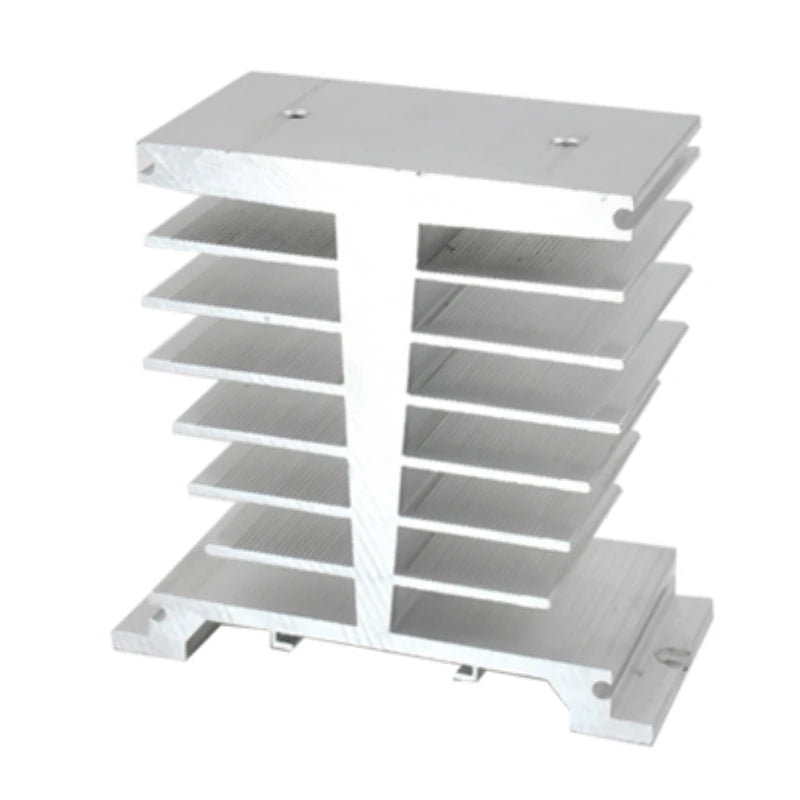 Slim Solid State Relay 10A 25A 40A Dc control Ac/ Ac control Ac Single Phase SSR Din Rail Mount Relays Module equipped Heat sink