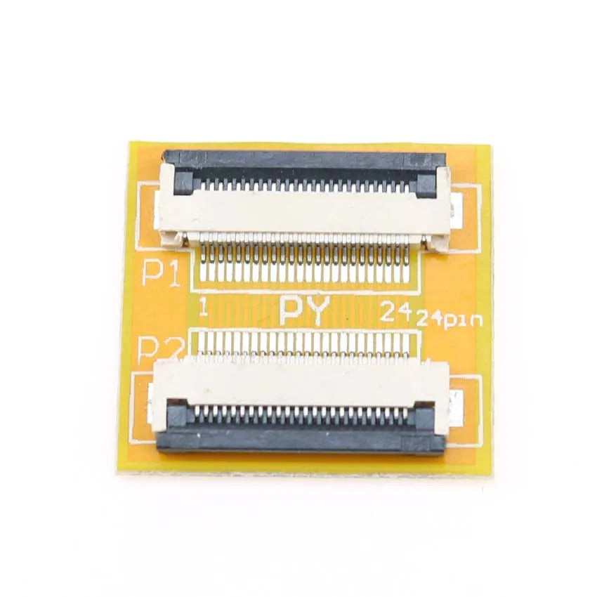 ChengHaoRan 1pc FPC FFC Flexible Flat Cable Extension Board 0.5 Pitch 6pin 10pin 12pin 24pin 30pin 40pin 50pin 60pin Connector