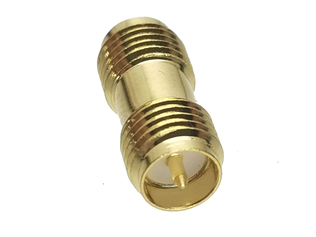 1pcs Connector Adapter SMA RP-SMA to SMA RPSMA Male Plug & Female Jack Straight & Right angle RF Coaxial Converter New Brass