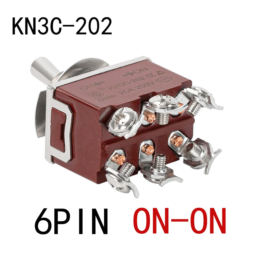 1PC 12V DC 30A 2 Pin SPST Toggle Switch Latching/Momentary On Off for Auto Car Marine Boat - Automotive Electrical Accessory