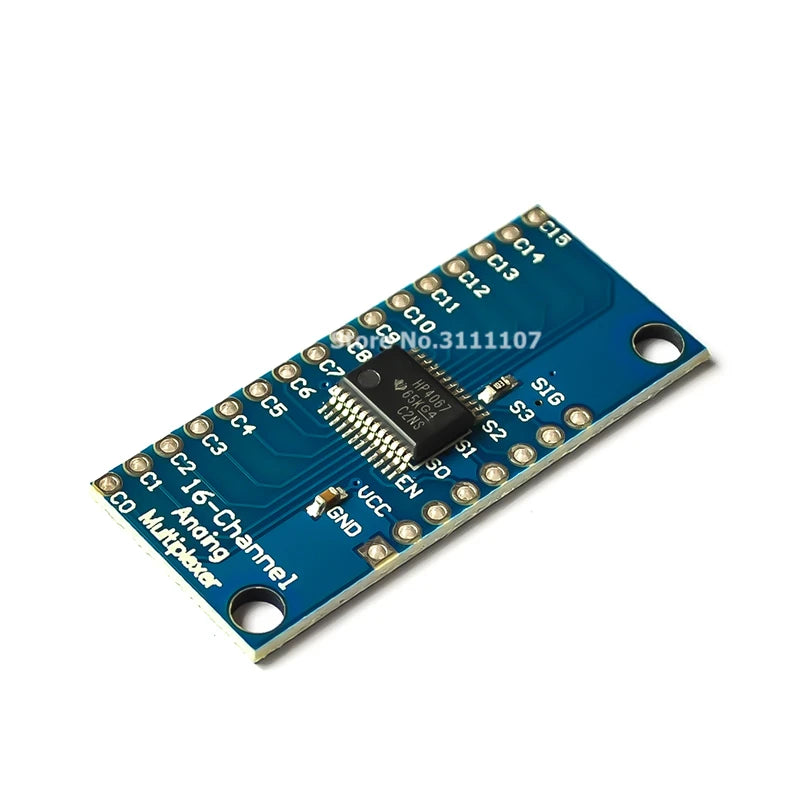 CD74HC4067 High-speed CMOS 16-channel analog multiplexer Analog/Digital