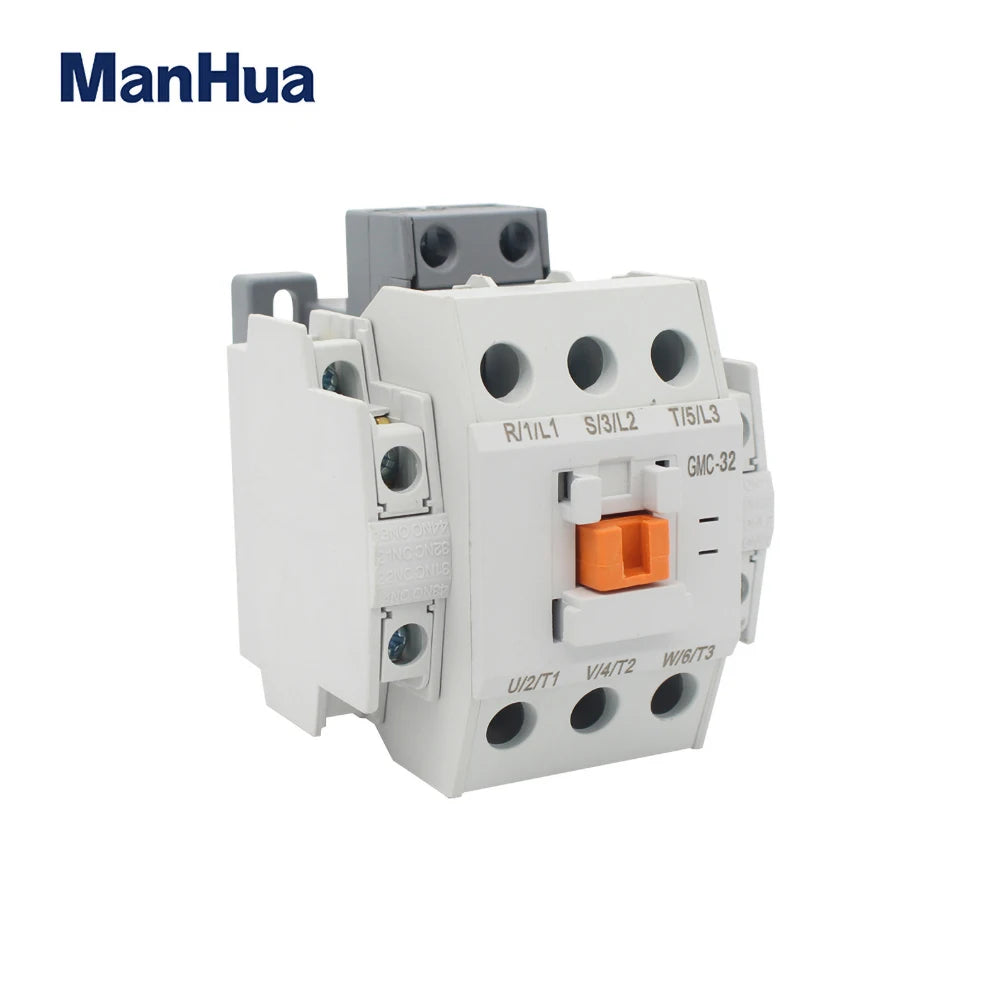 ManHua GMC-32 GMC-40 GMC-50 3 Phase   Control Power Signal Electrical Magnetic Contactor 220VAC