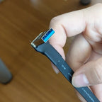 USB Type-C Ribbon Cable Flat EMI shielding FPC Cable USB 3.0 Type C 90 degree Angle Connector up downward 5cm-3m USB 3.1