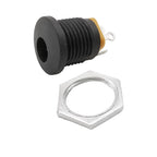 10Pcs (5Pairs) DC022 5.5 x 2.1mm 12V 3A DC Power Socket Plastic Male Plugs Female Socket Panel Mount Jack 5.5*2.1M Connector