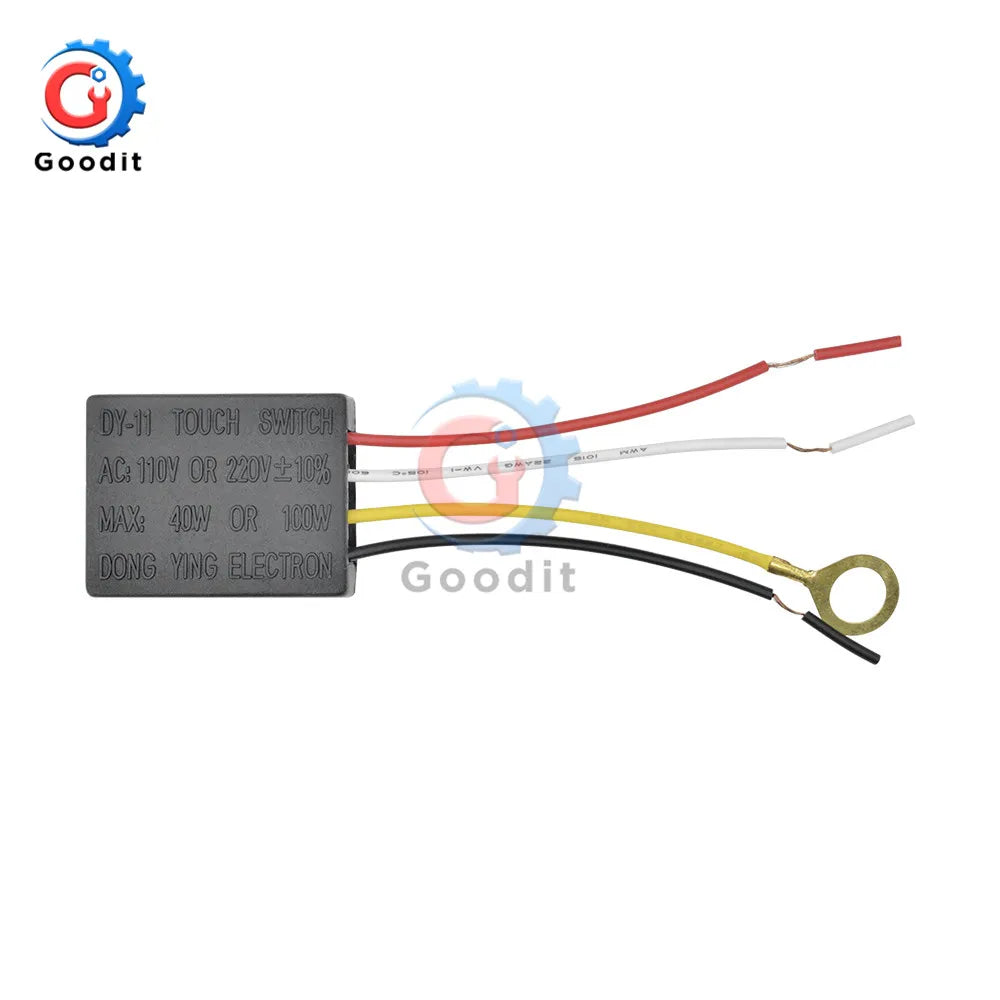 AC220V 1A Electrical Equipment Table light Parts On/off 1/4 Way Touch Control Sensor Desk light Parts Touch for Bulb Lamp Switch