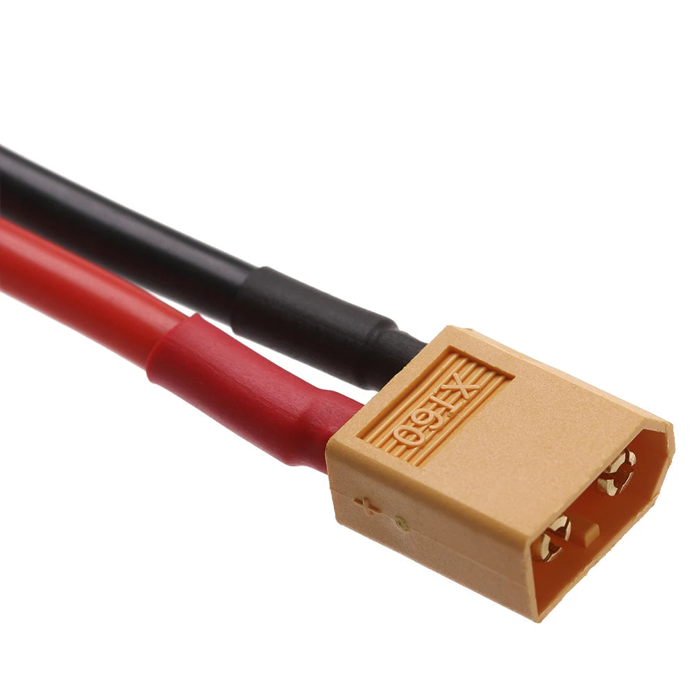 Male Female Connector Plug with Silicon 12 AWG/14 AWG Wire XT60 Connector Plug Cable Dual Extension Battery