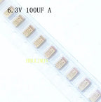 10PCS 6.3V 6V 100UF A 107 J 3216 Chip SMD Tantalum Capacitor