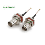 1Pcs BNC Female Jack Bulkhead to U.FL Female RF Coaxial Connector RG178 Cable Pigtail Adapter 5-50cm