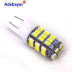 100pcs Car T10 42 Smd Leds Car Led Light Bulbs W5w 1206 3020 42smd 42led  White Color Side Interior Width Bulb Car Accessories