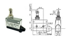 10A 250VAC AZ-7312 AZ-7311 AZ-7121 AZ-7310 TZ-7141 Waterproof Micro Switch Travel Limit Switch Straight 90degree Roller Lever
