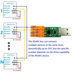USB to RS485 Bus Converter Board CH340 SP485 WIN10 MAC LINUX Rep MAX485 MAX3485 SP3485 for PLC PTZ Modubs Modbus Relay Module