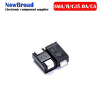 10PCS  TVS Diode Unidirectional  SMA SMAJ5.0A AE  SMB SMBJ5.0A KE  SMCJ5.0A GDE SMAJ5.0CA WE SMBJ5.0CA KE  SMC SMCJ5.0CA GDE