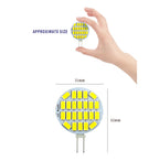 AC12V 24V LED G4 Round Spotlight Bulb 2W 3W 5730 15/24leds No Flicker Range Hood Lights Replace 20W Halogen Lamp