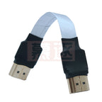 FPV Micro Mini HDTV-Male 90 Degree Connector FPC Flexible Flat HD Ribbon Cable FFC Pitch 20pin For Drone Gopro DSLR Gimbal Kit