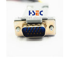 VGA cable to headphone jack wire Flash line Printer line adapter For RT809F icsp lcd led USB RT809H emmc-nand flash Programmer