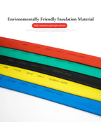 200 METER/Roll BLACK 1/2/2.5/3/4mm Heat Shrink Tubing Tube Kit Insulation Tubing Wire Cable