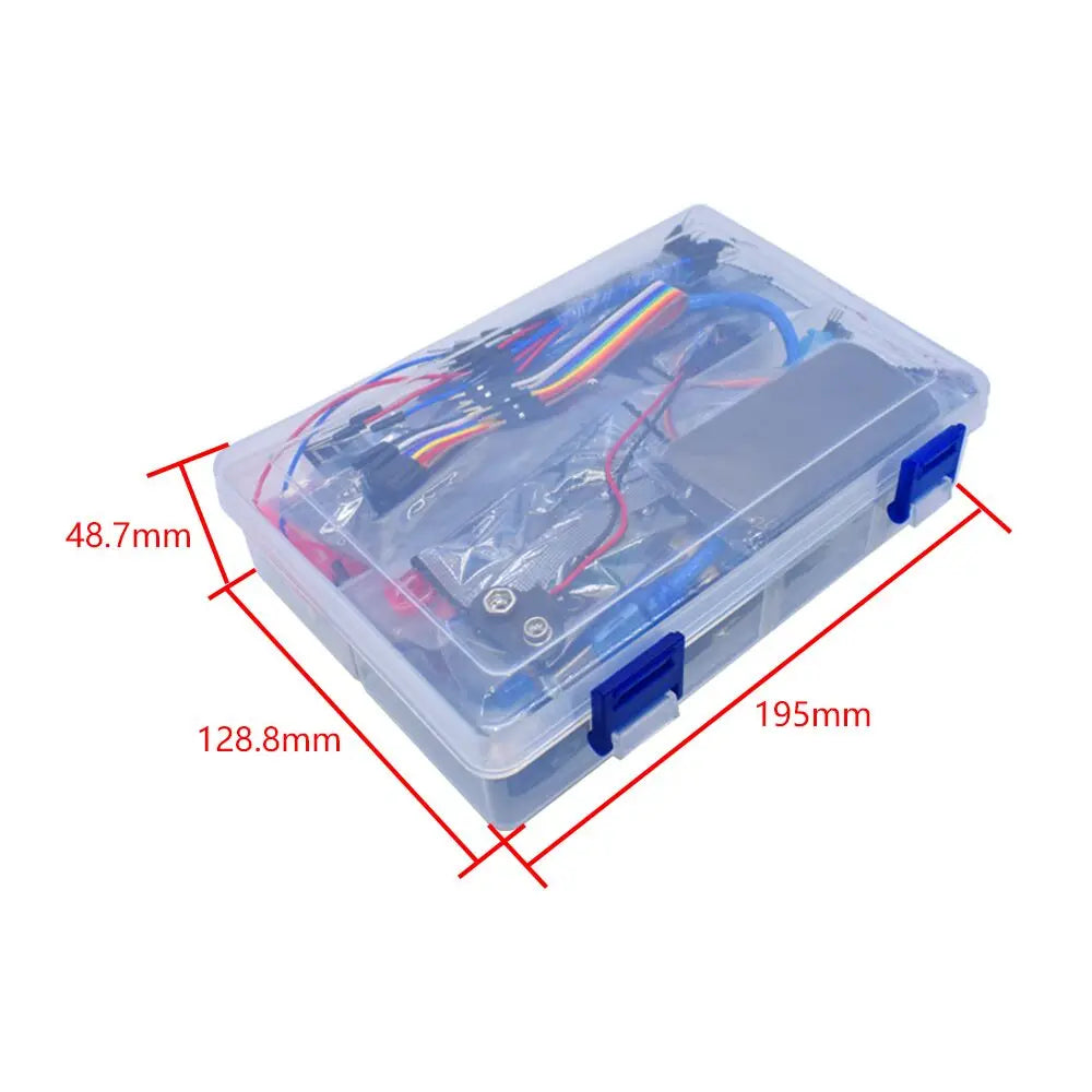 Free Shipping Upgraded Advanced Version Starter Kit the RFID learn Suite Kit LCD 1602 for Arduino UNO R3