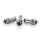 1set GX20 Aviation Connector Male Plug Female Socket Circular Connector 2/3/4/5/6 Pin Wire Panel Connector