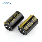 2Pcs JCCON Audio Electrolytic Capacitor 63V 3300UF 4700UF 6800UF 10000UF 12000UF 15000UF 22000UF Low ESR For Hifi Amplifier