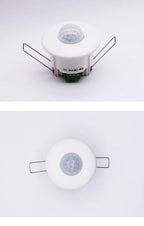 New Reed Switch Signal Switch Silent Dry Contact 12V-24V Ceiling Mini Embedded Infrared Human Body Motion Sensor Switch