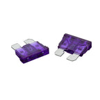 10pcs Medium Standard Blade Fuse Insert ZINC Pins 1A 2A 3A 5A 7.5A 10A 15A 20A 30A 40A 50A Refitted For Auto Car Truck