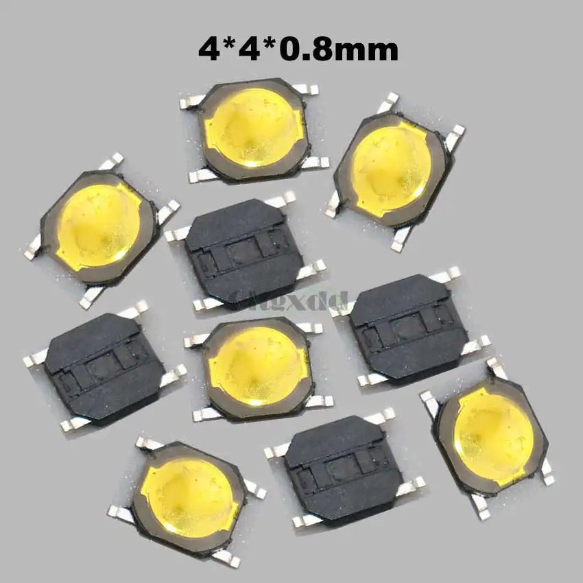 Cltgxdd 10PCS Car Remote Control Touch Switches Push Button Tact Switches for Hyundai, Nissan, Honda, VW, Toyota, Kia, Peugeot