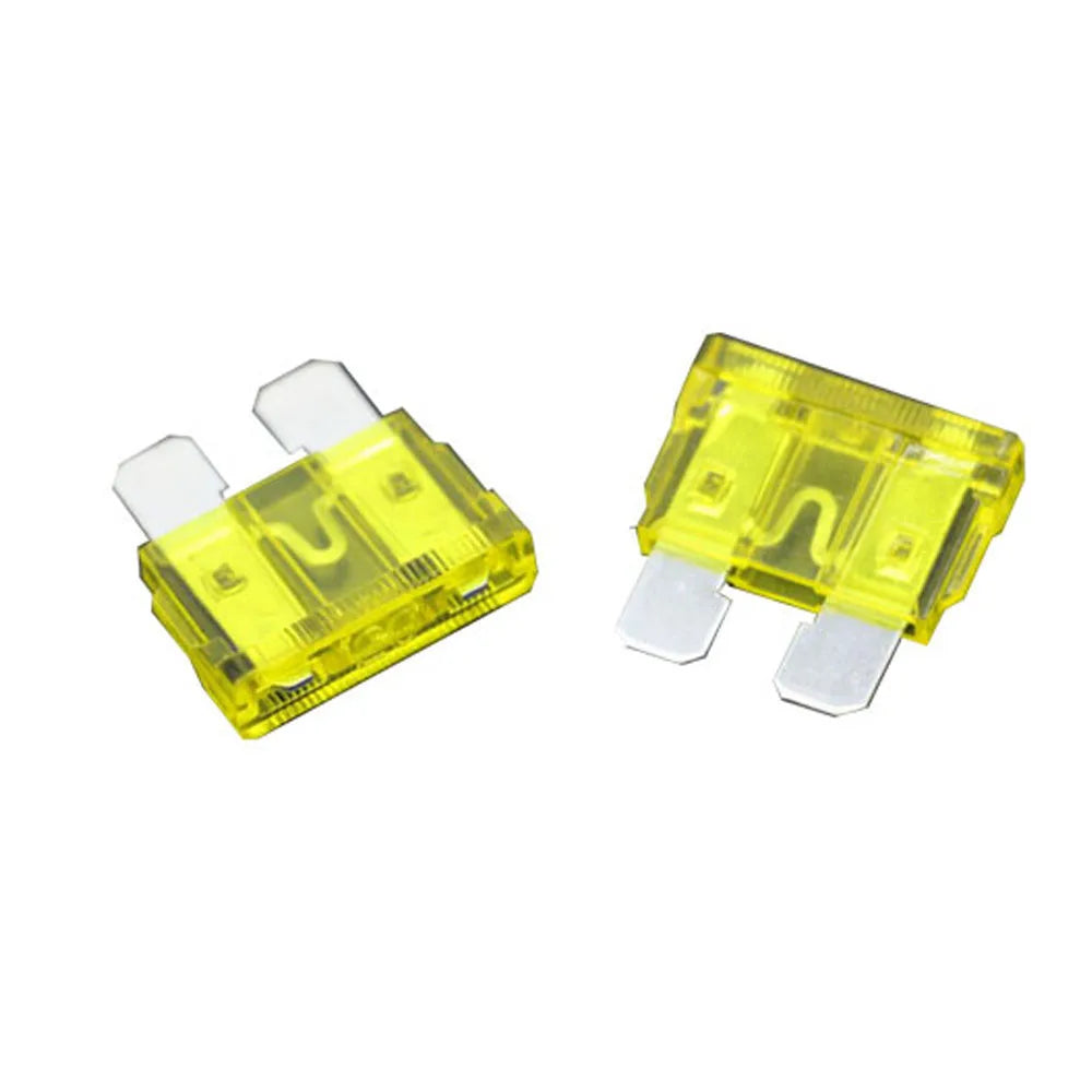10pcs Medium Standard Blade Fuse Insert ZINC Pins 1A 2A 3A 5A 7.5A 10A 15A 20A 30A 40A 50A Refitted For Auto Car Truck