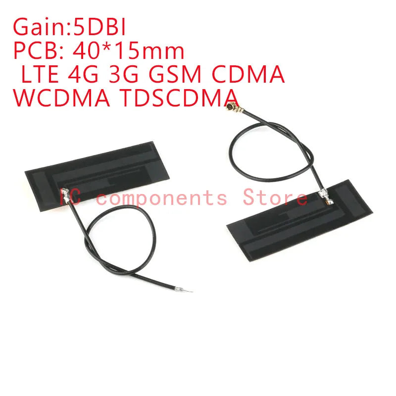 5PCS 2.4Ghz 4G 5G WIFI Internal Antenna FPC PCB 5dBi 8dBi IPX Connector Solder Omni Buletooth Antenna 3dBi IEEE b/g/n WLAN