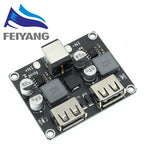USB QC3.0 QC2.0 USB DC-DC Buck Converter Charging Step Down Module 6-32V 9V 12V 24V to Fast Quick Charger Circuit Board 5V