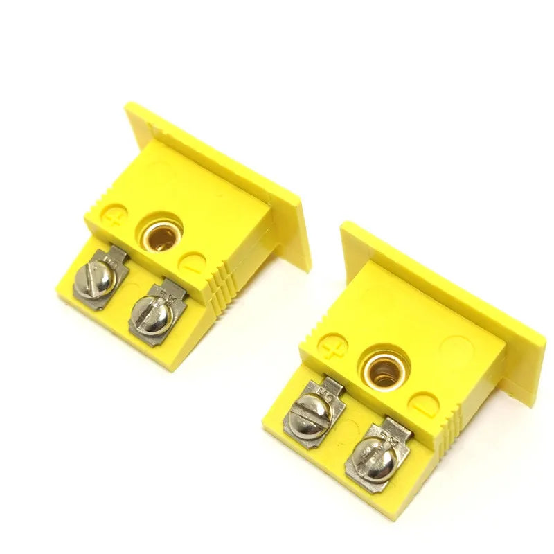 K Type Mini Female Panel Mount Thermocouple Connector