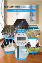 CN101A LCD Time Switch 12V 24V 110V 220V Time Relay Street Lamp Lillboard Power Supply Timer