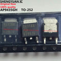 10Pcs  AP9435GH-HF AP9435GH 9435GH AP9435H 9435H  TO-252 -30V,50mΩ,-20A Modo de mejora de P-CHANNEL potencia MOSFET 100% new