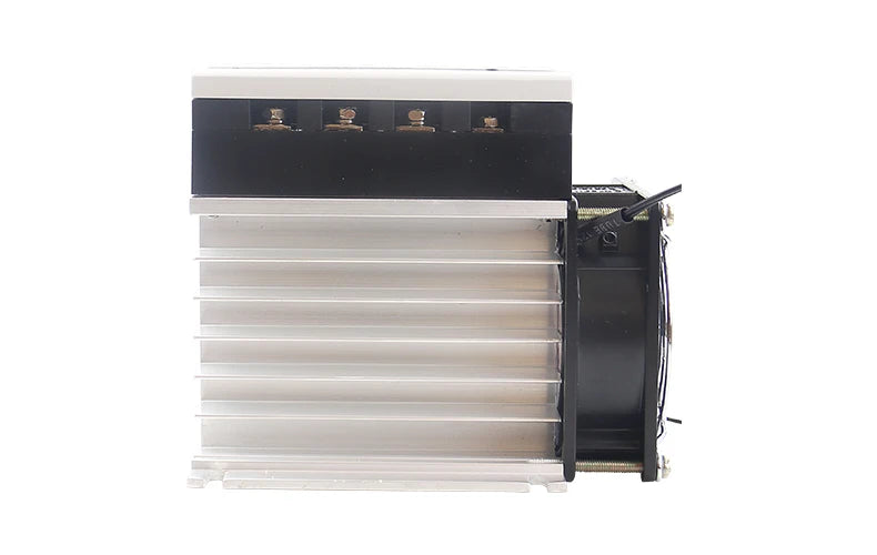 40/60/80/100/120/150/200A Three-phase Solid State Relay DC Control AC 380V 40A SSR-3 DC-AC Complete Set (Relay, Heat Sink, Fan)