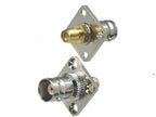 1pcs Connector Adapter SMA to BNC Male Plug & Female Jack RF Coaxial Converter Wire Terminal Straight New