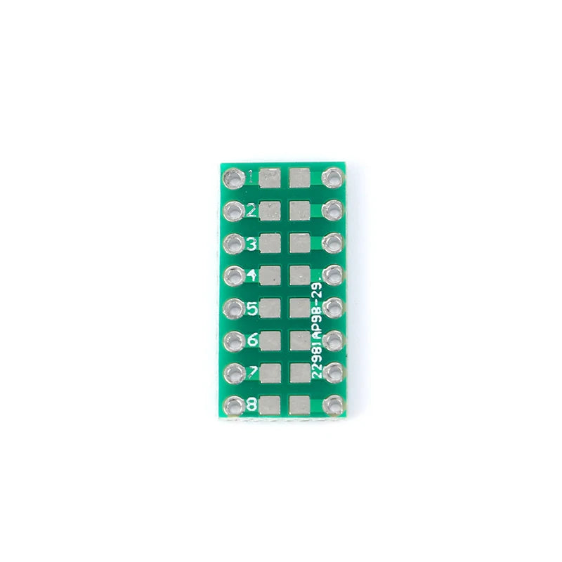 20Pcs/5pcs 0805 0603 0402 SMD SMT to Turn DIP Adapter Converter Capacitor Resistor LED Pinboard FR4 PCB Board 2.54mm Pitch