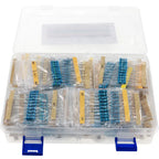 860Pcs 86Values x 10Pcs 1% 1W Metal Film Resistor Assorted Kit set  0.1 ohm~ 10M ohm Capacitor Range box