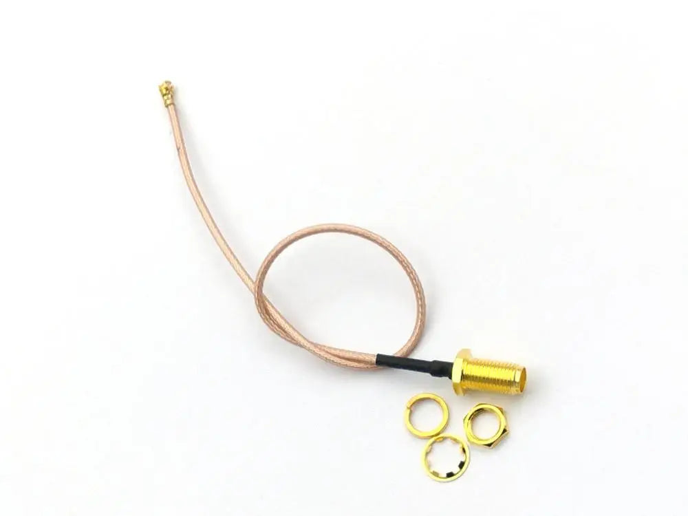 300pcs U.FL Ufl  to SMA Female Bulkhead Mount Mini PCIe RG178 Adapter Cable